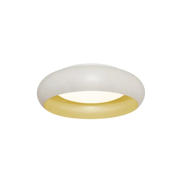 Afx Kayce 12'' LED Flush Mount - White Finish KYCF12LAJD1WH - main